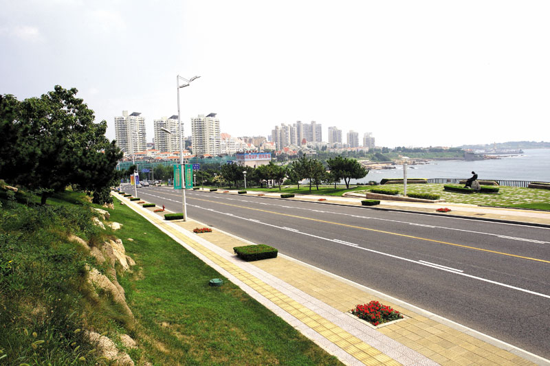 Landscaping Project of Donghai Road, Qingdao City